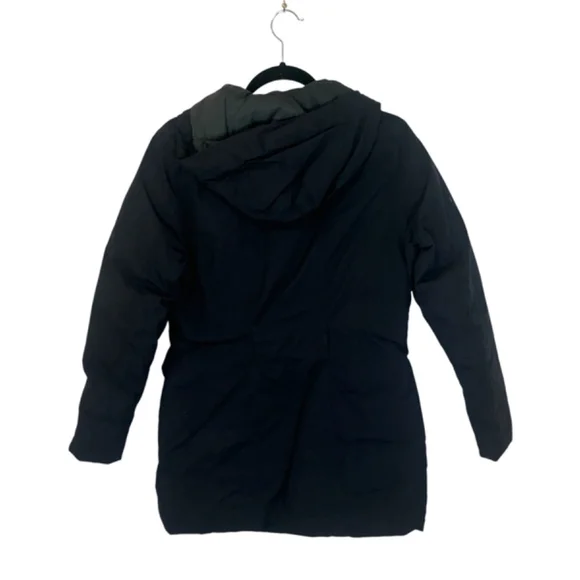 The North Face Down filled Black Puffer Parka Winter Coat SZ Small - Picture 3 of 9